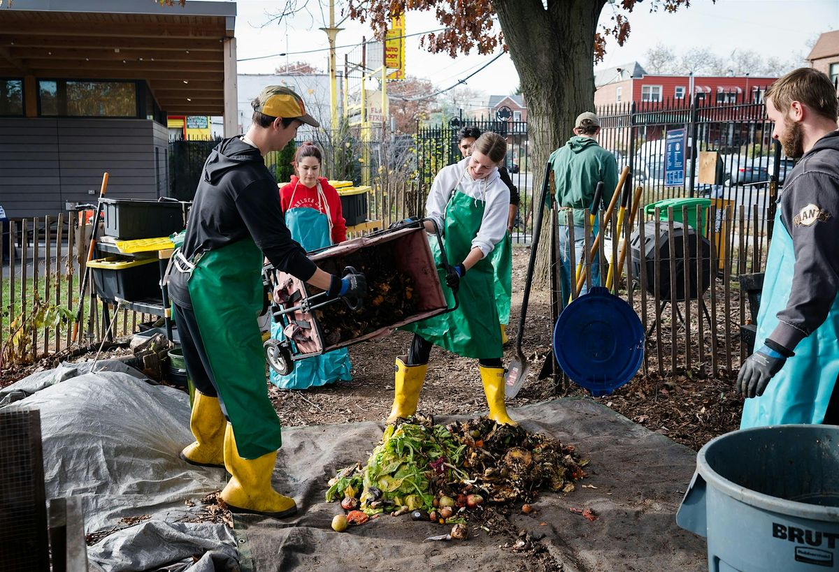 Community Work Day on the Wyckoff Urban Farm