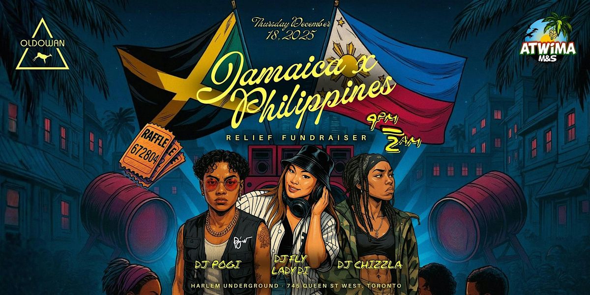 Love to the Motherland: Jamaica x Philippines Relief Fundraiser
