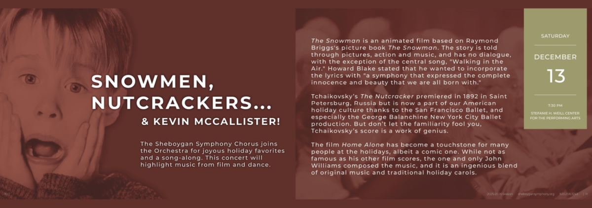 San Francisco Symphony - Home Alone at Davies Symphony Hall