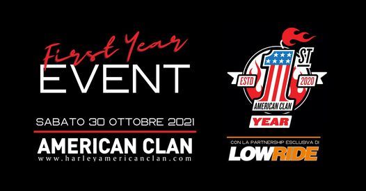 American Clan First Year Event Harley Davidson Harley Davidson American Clan Torino Turin Pi October 30 2021