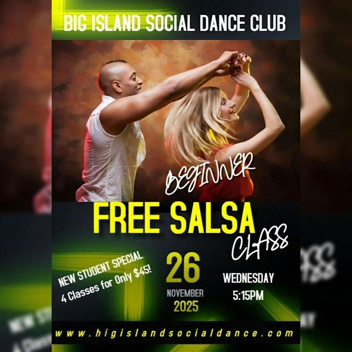 FREE Beginner Salsa Dance Class