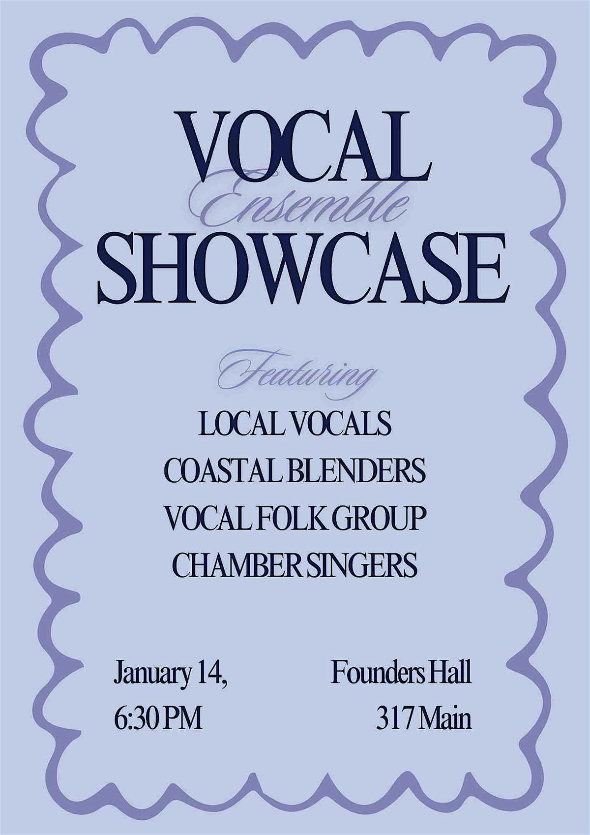 Vocal Ensemble Showcase