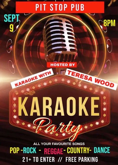 Karaoke at Pit Stop Pub | Pit Stop Pub, Orangeburg, SC | September 9 to ...