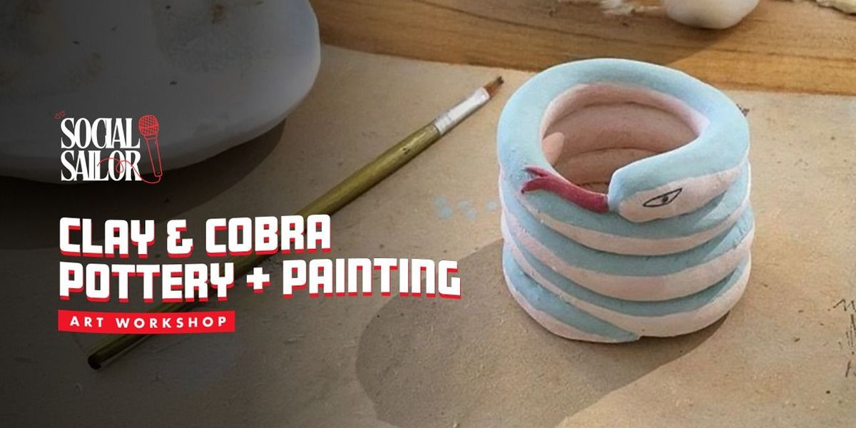 Clay & Cobra Pottery + Painting - Kolkata