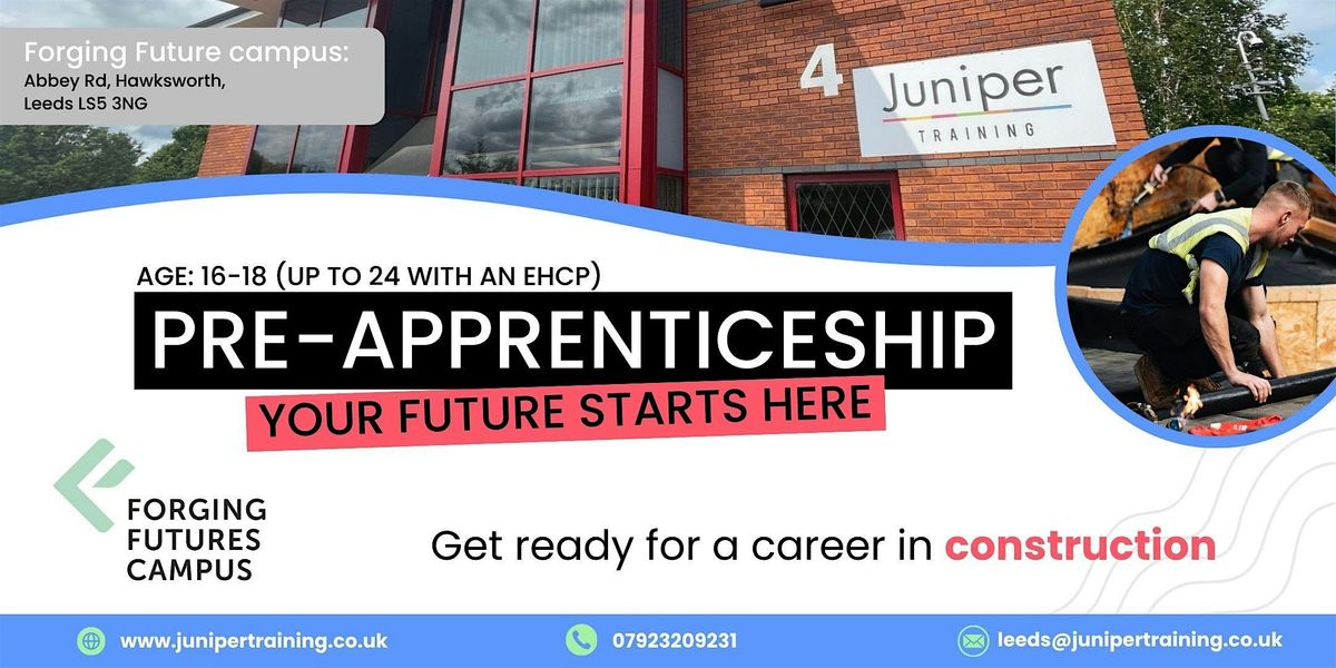 Construction Training at Forging Futures Open Day in Leeds