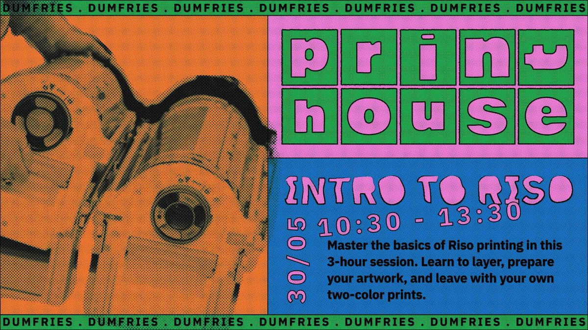 Print House Launch Day - Introduction to Risograph