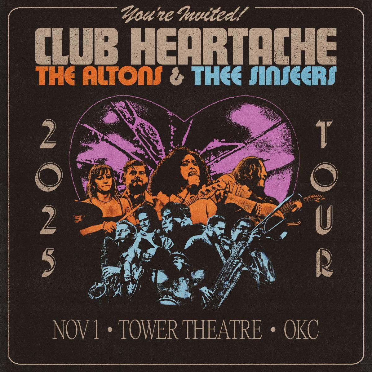 The Altons & Thee Sinseers: Club Heartache Tour in Oklahoma City