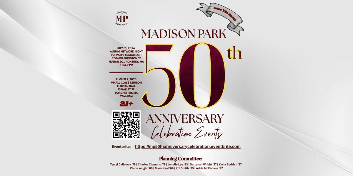 Madison Park 50th Anniversary Celebration-2 Events