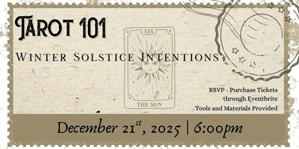 Winter Solstice Tarot 101