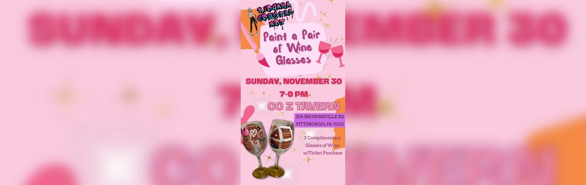 Paint a Pair of Wine Glasses