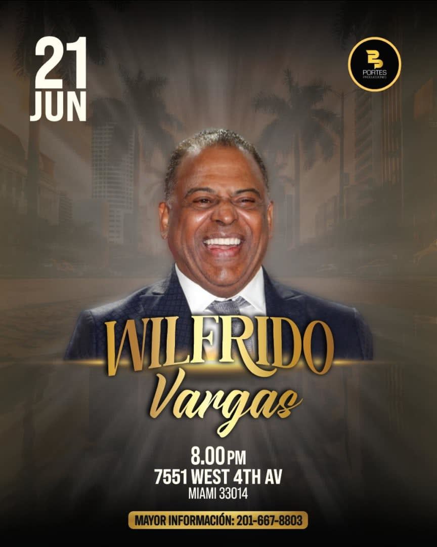 Wilfrido Vargas at Congas Bar and Grill