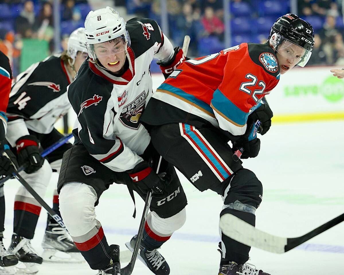 Kelowna Rockets at Vancouver Giants at Langley Events Centre