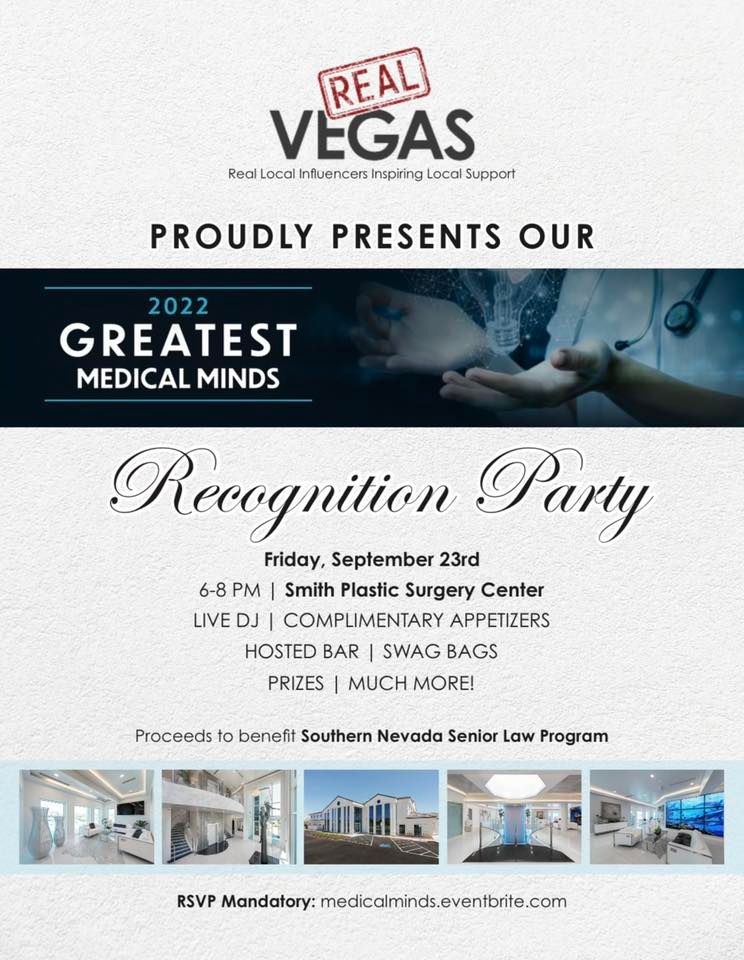 2022 Greatest Medical Minds of Las Vegas Recognition Party Smith