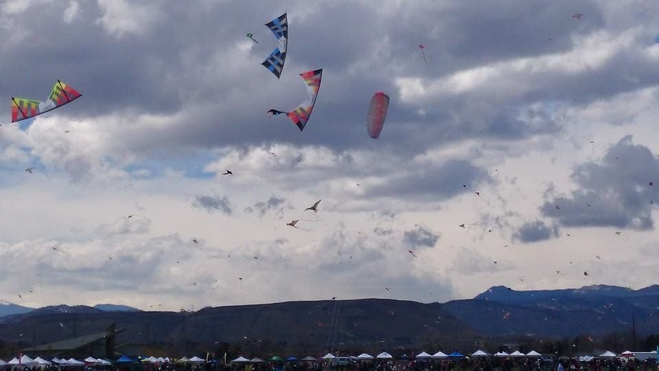 Arvada Kite Festival 2022 kite hobbyists area Stenger Soccer Complex