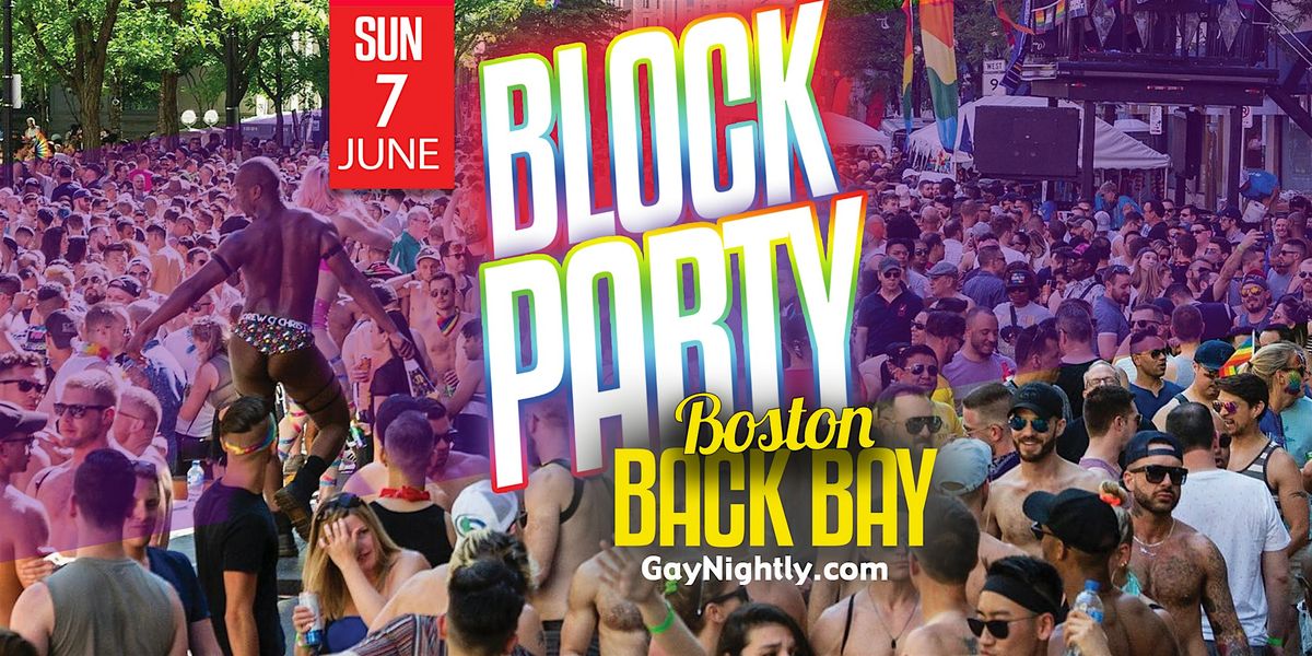 Back Bay Block Party for Pride in Boston