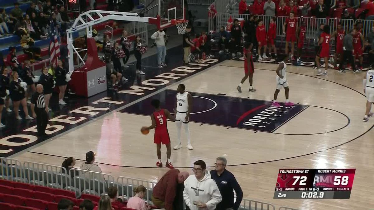 Youngstown State Penguins at Robert Morris Colonials Mens Basketball at UPMC Events Center