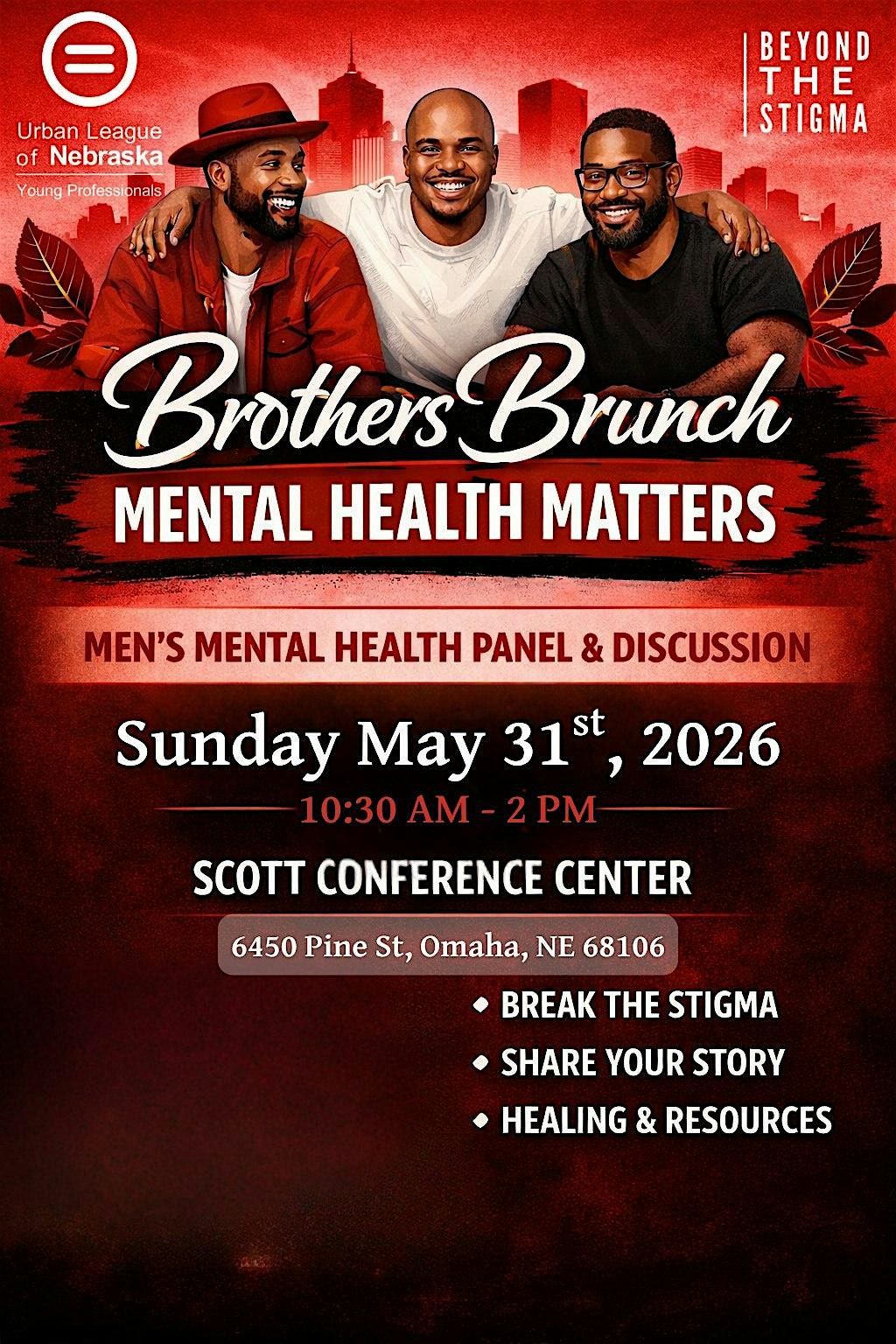 Brothers Brunch: Men\u2019s Mental Health Awareness Event
