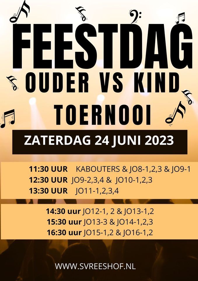 Ouder vs Kind toernooi | Sportcomplex Campenhoef (sv Reeshof), Tilburg ...