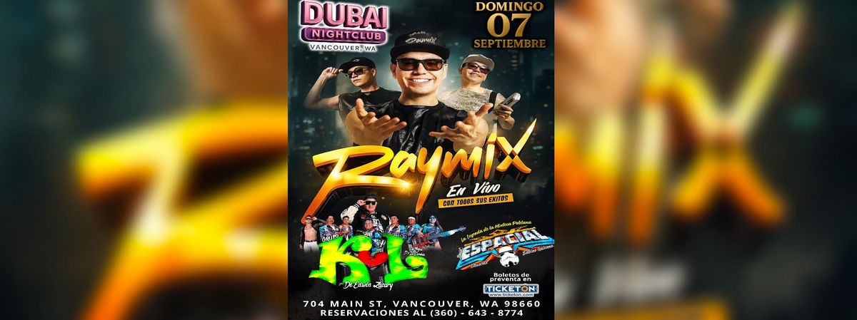 RAYMIX, GRUPO KL Y SONIDO ESPACIAL