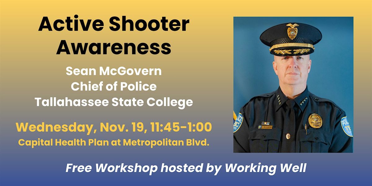 Workshop: Active Shooter Awareness