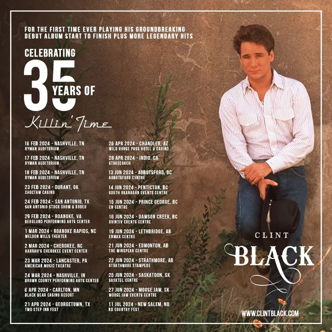Clint Black at Mayo Civic Center Auditorium