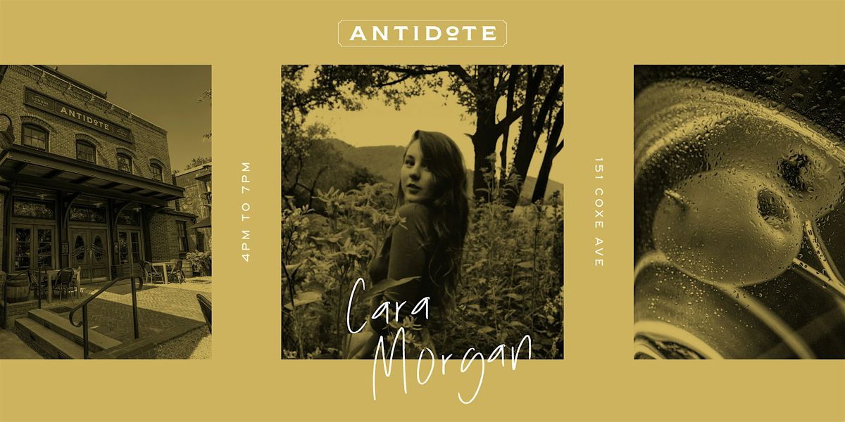 Live Music at Antidote: Cara Morgan of We Three Swings