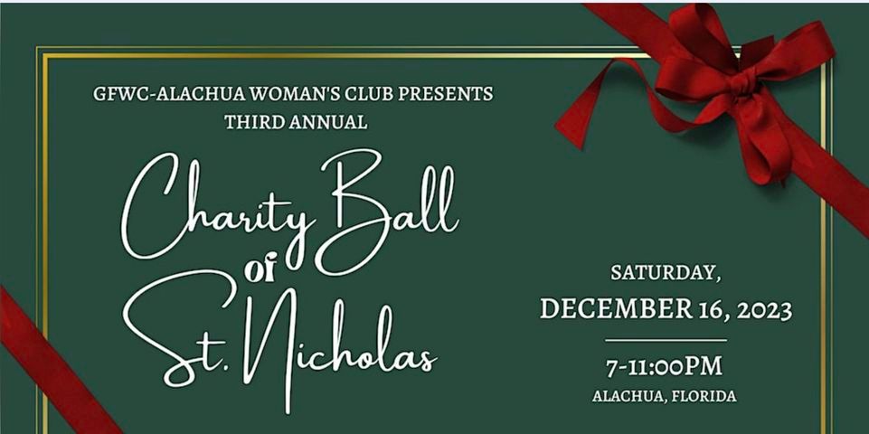 2023 Charity Ball of St. Nicholas | GFWC Alachua Woman's Club ...