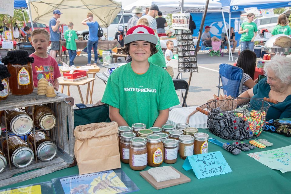 Children's Entrepreneur Market Provo Kiwanis at Pioneer Day *booths sold out*