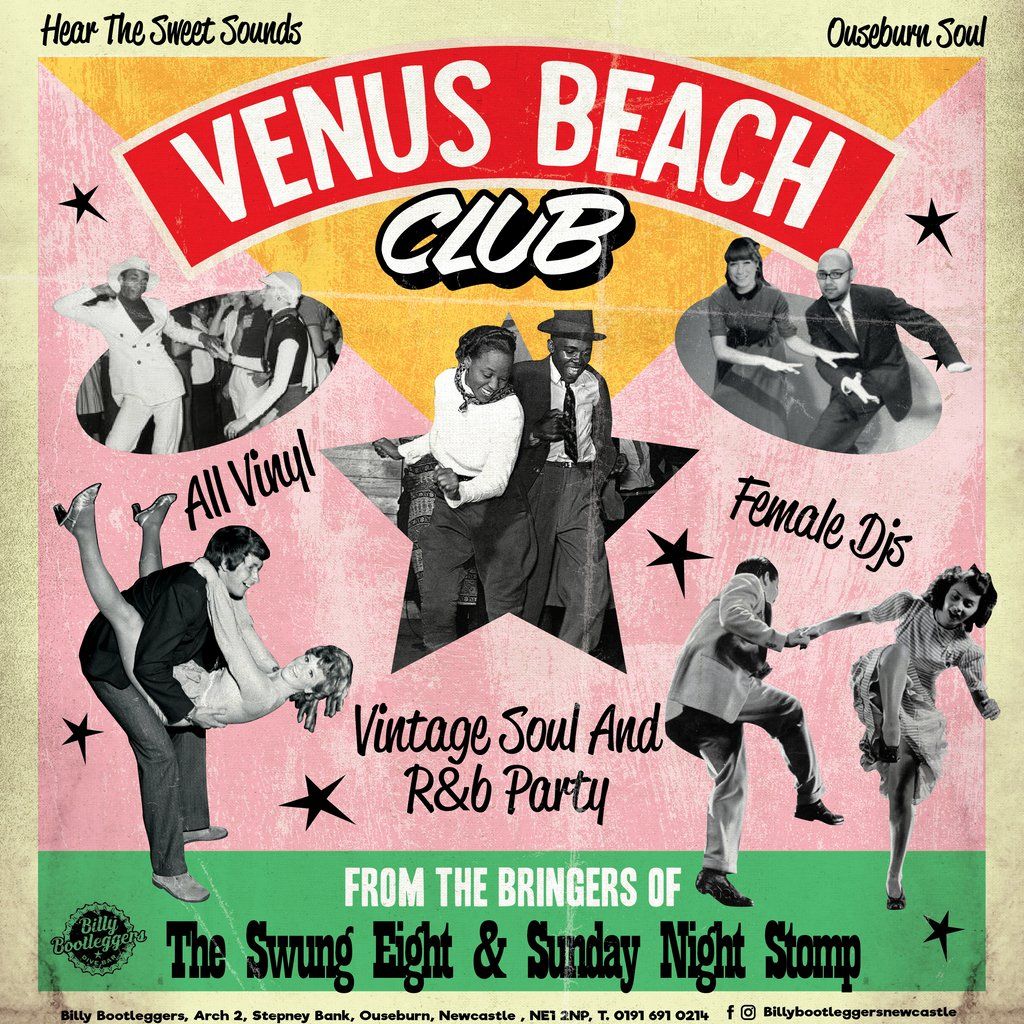 VENUS BEACH CLUB - Monthly vintage soul and R&B party!