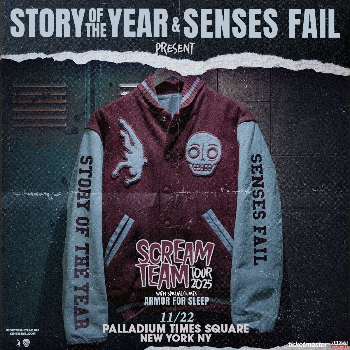 Story of the Year and Senses Fail at The Ritz - Raleigh