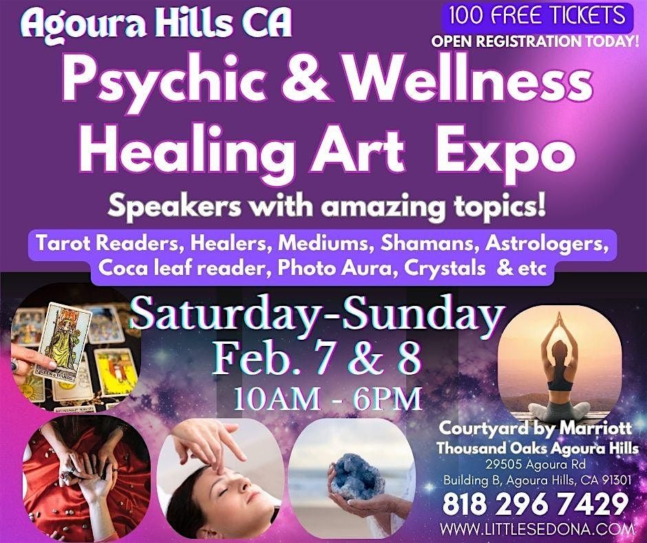 AGOURA HILLS - Psychic & Healing Art Expo- FEB 7 & 8