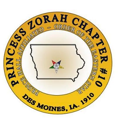 Princess Zorah Chapter No. 10, OES, PHA