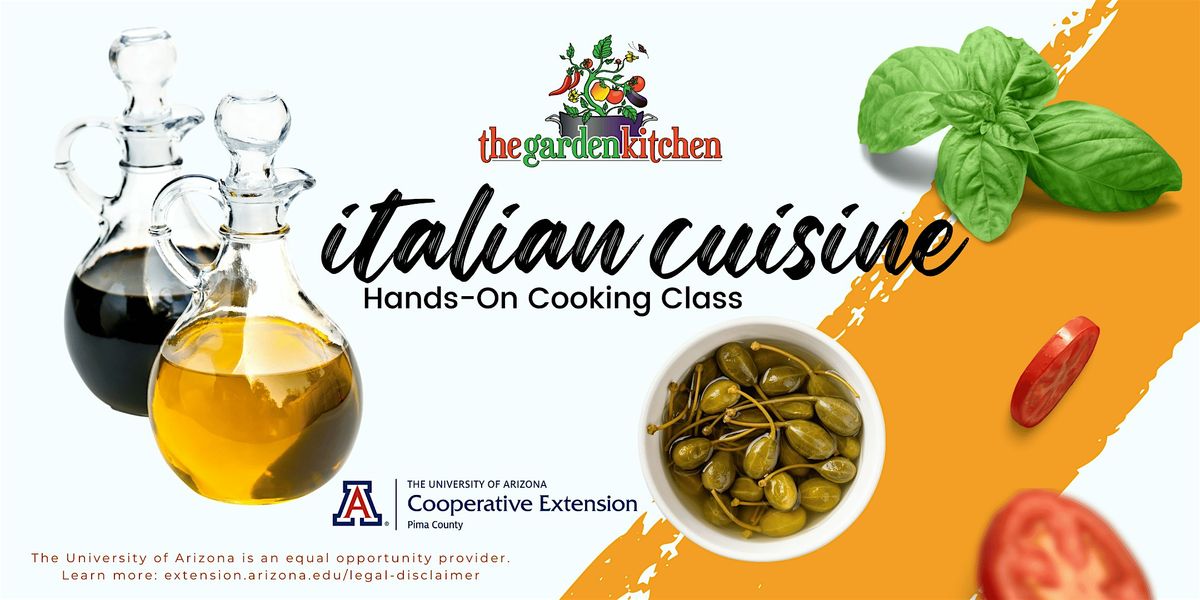 Italian Cuisine Hands-On Cooking Class
