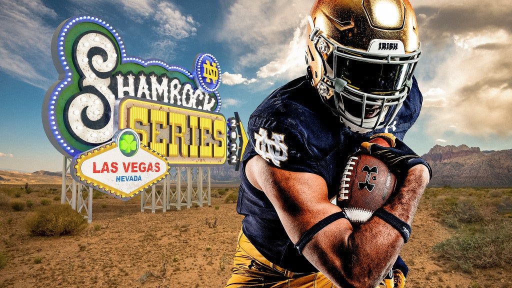 Shamrock Series 2022 Las Vegas Notre Dame vs BYU Tickets Allegiant