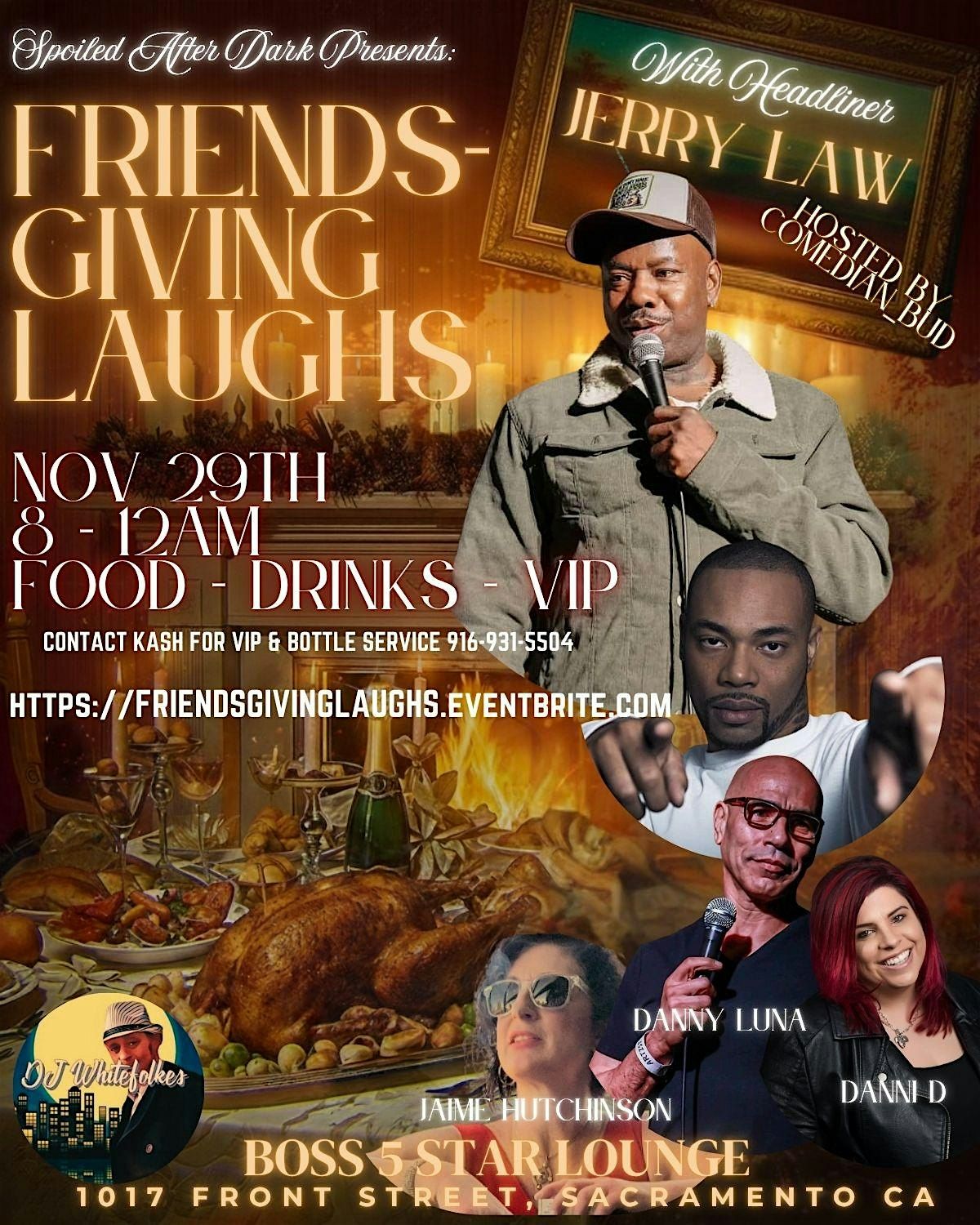 FRIENDS-GIVING LAUGHS