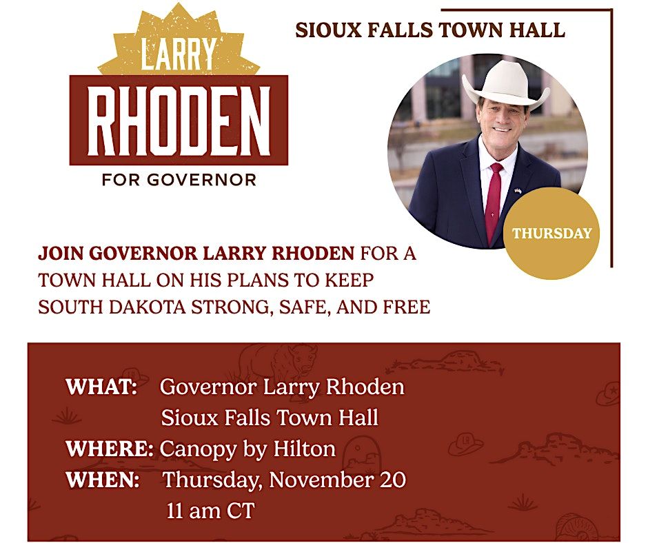 Gov. Rhoden Town Hall