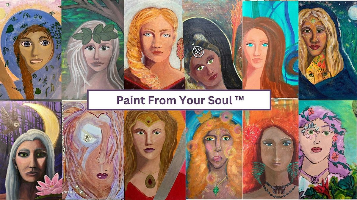 Acrylic painting workshop: Paint from your soul!