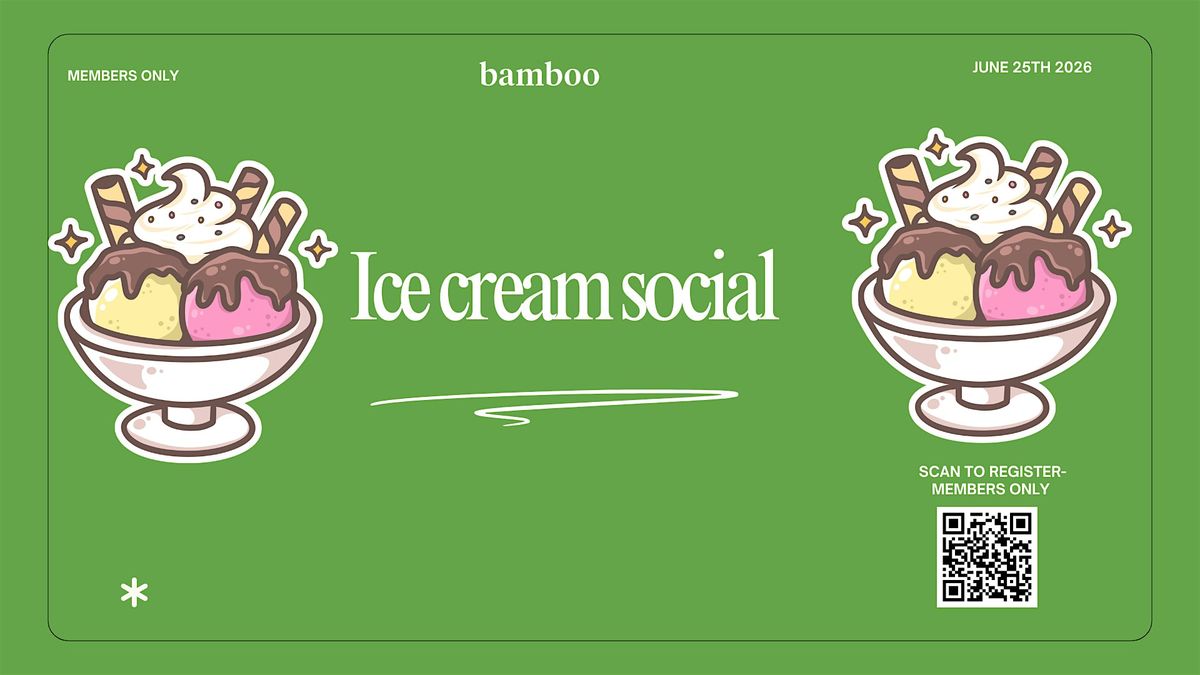 Ice cream social