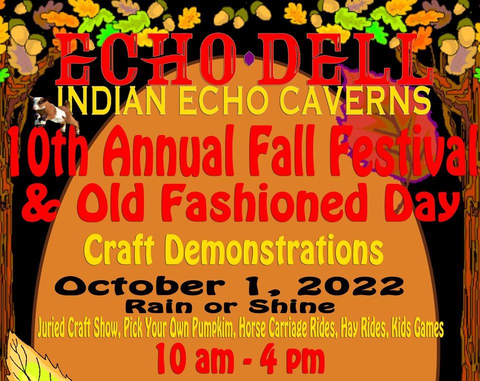 Fall Festival | Indian Echo Caverns at Echo Dell, Hershey, PA | October