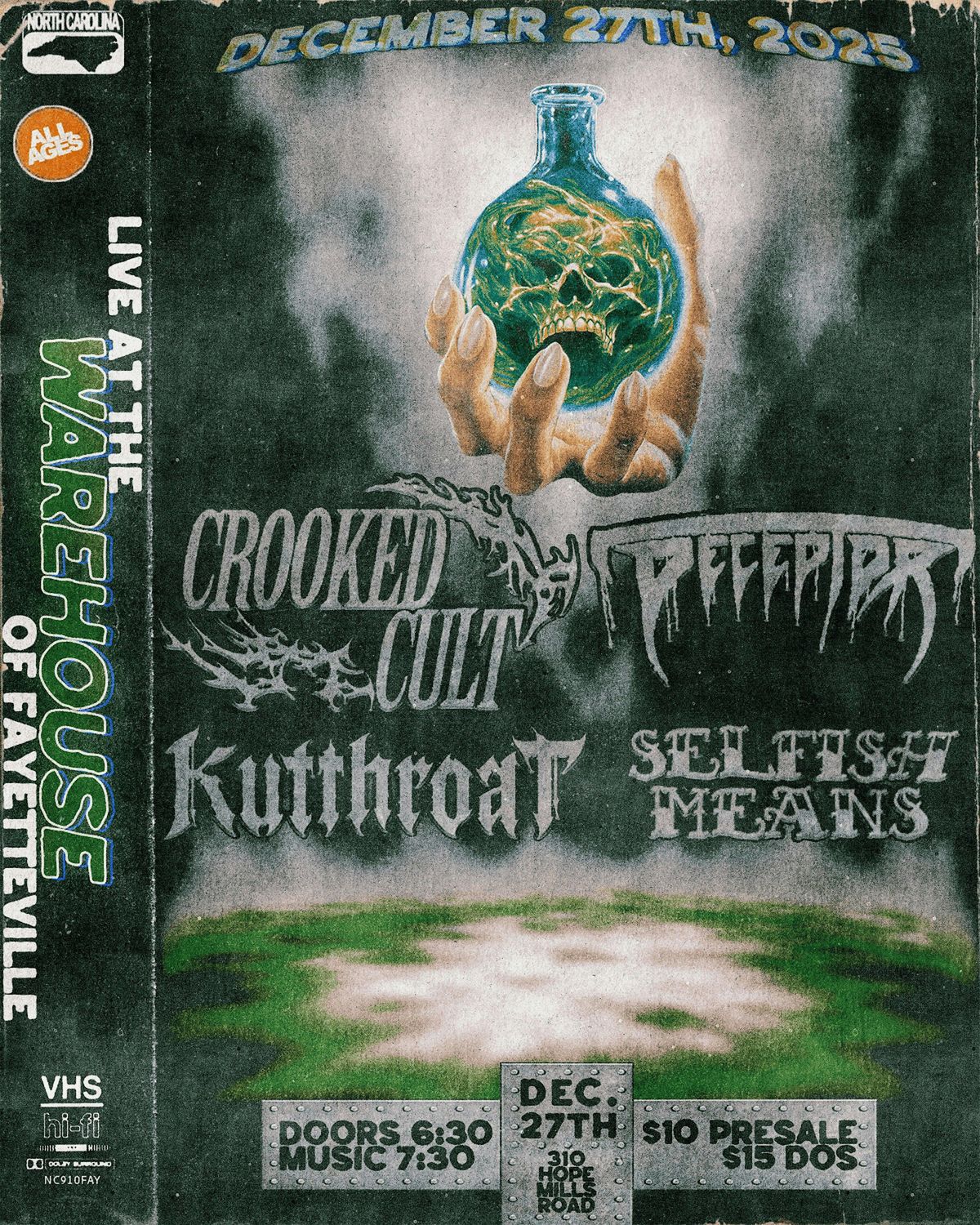 LIVE AT THE WAREHOUSE OF FAYETTEVILLE