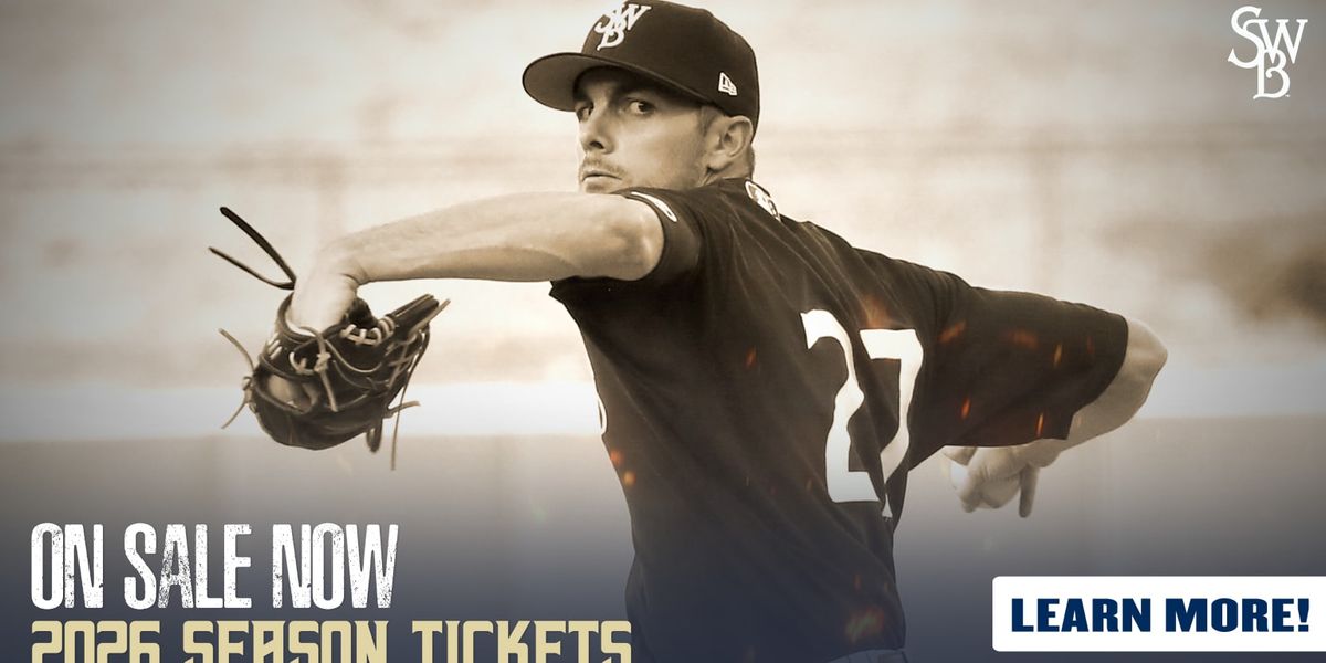 2026 Worcester Red Sox Season Tickets (Includes Tickets To All Regular Season Home Games)