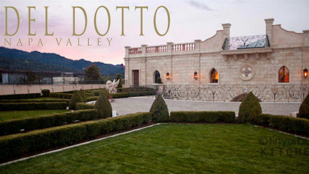 Del Dotto Winery Dinner and Tasting