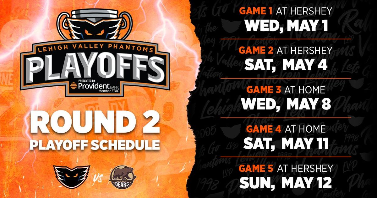 Hershey Bears at Lehigh Valley Phantoms at PPL Center