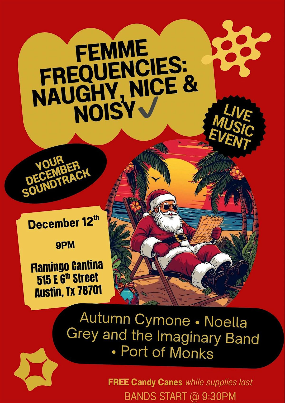 Femme Frequencies: Naughty, Nice, & Noisy