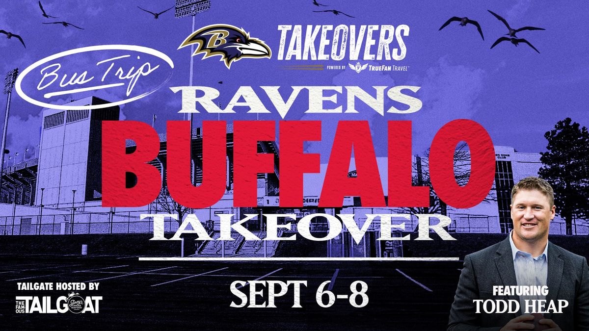 Buffalo Red Zone Tailgate: Buffalo Bills vs. Baltimore Ravens