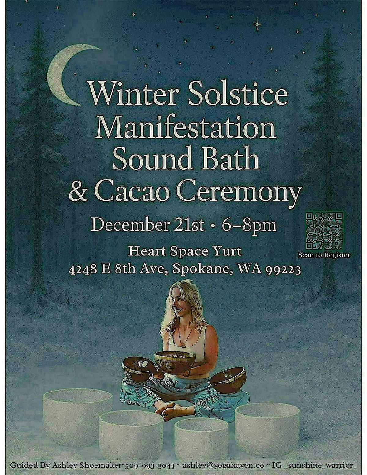 Winter Solstice Manifestation Sound Bath & Cacao Ceremony
