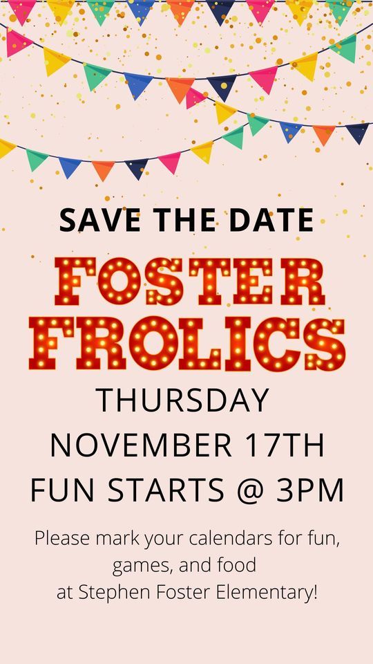 Foster Frolics 2022 Stephen Foster Elementary School, Gainesville, FL