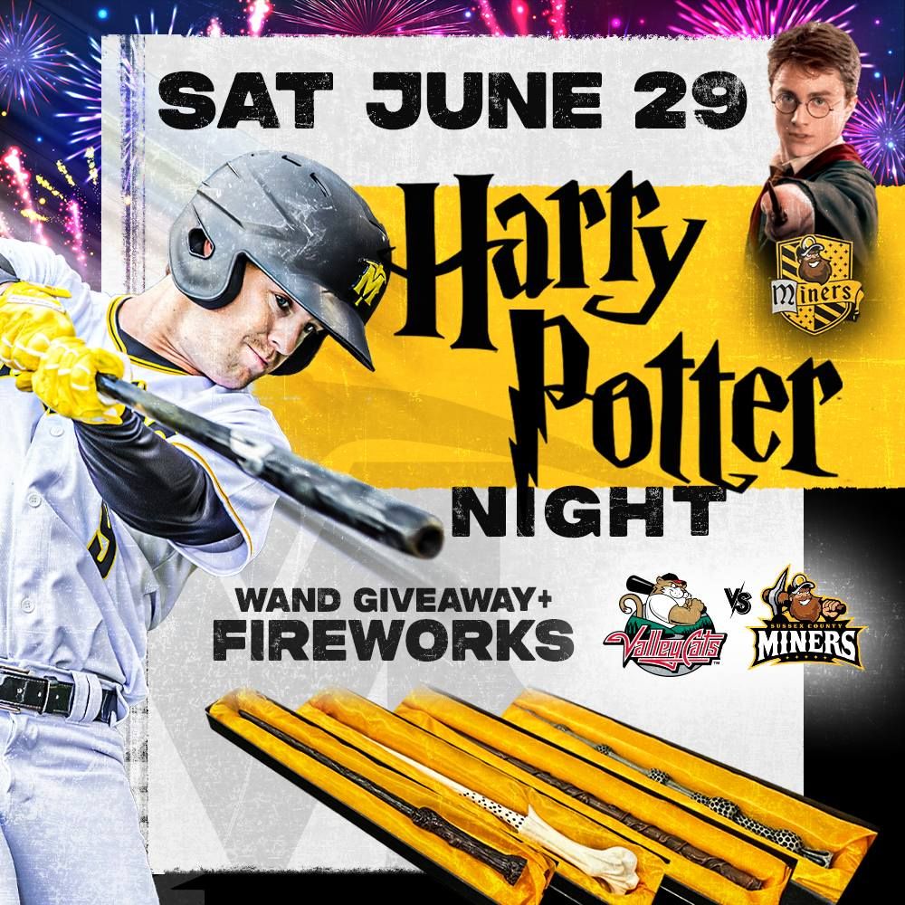 Harry Potter Night With The Sussex County Miners Sponsored By Provident 