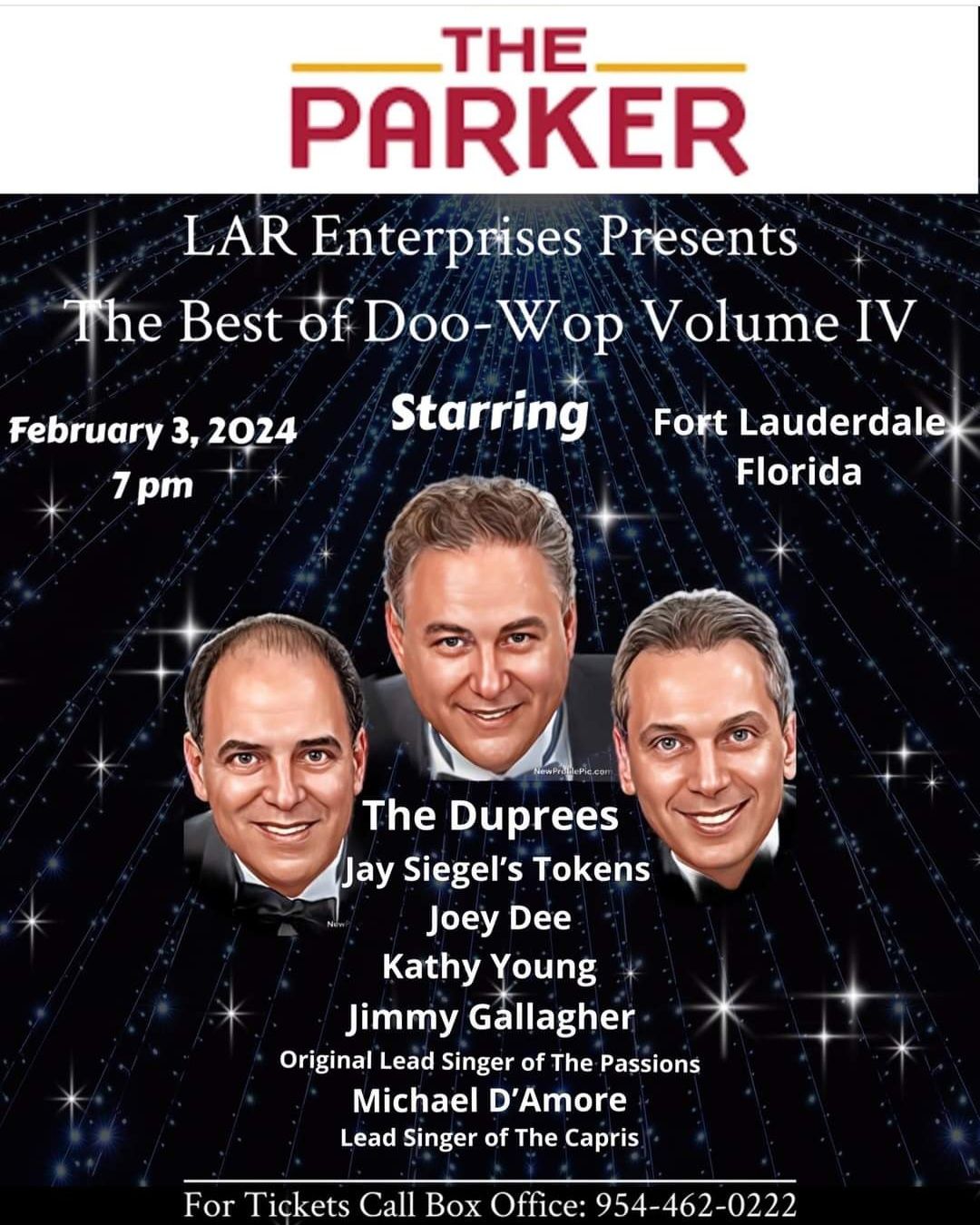 The Best of Doo Wop IV at Lillian S. Wells Hall at The Parker