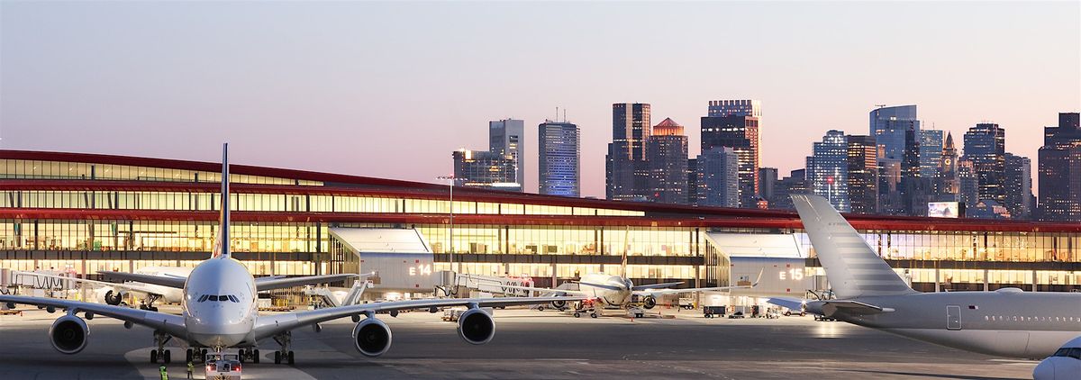 Massport Logan Airport tour and chat with Chief Strategy Officer